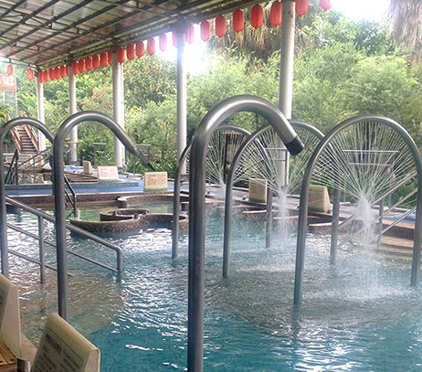 проект спа-бассейна для загородного отеля
